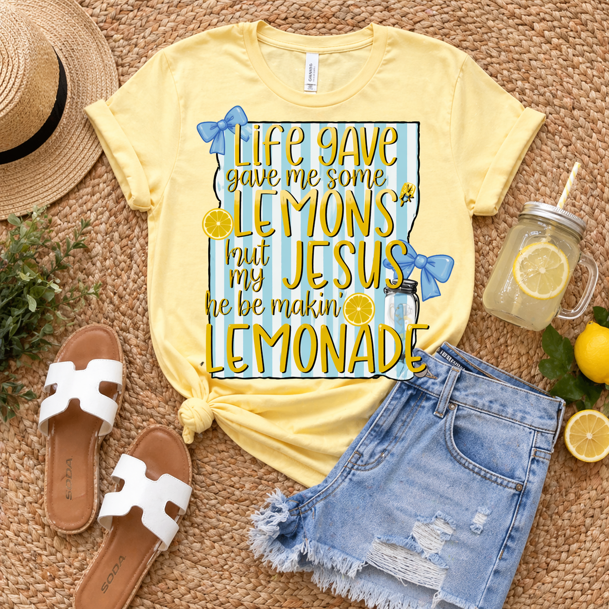 🍋 Life Gave Me Lemons Graphic Tee 🍋