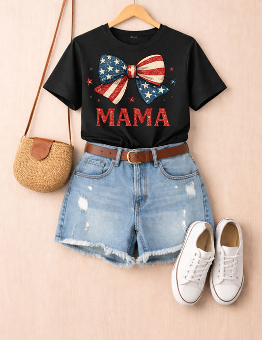 4th Of July Mama Tee